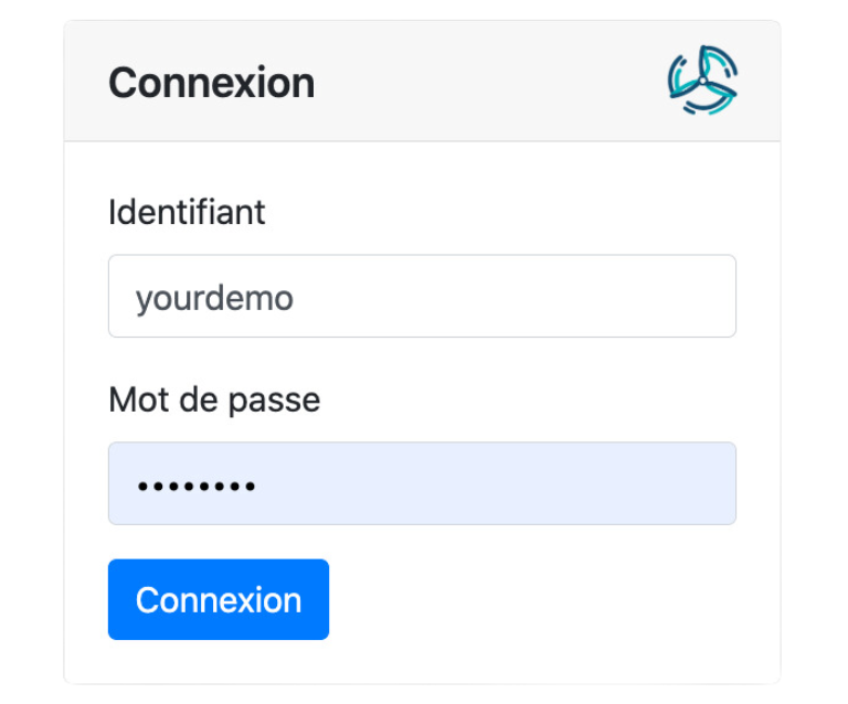 Online connection to wind farm operation monitoring